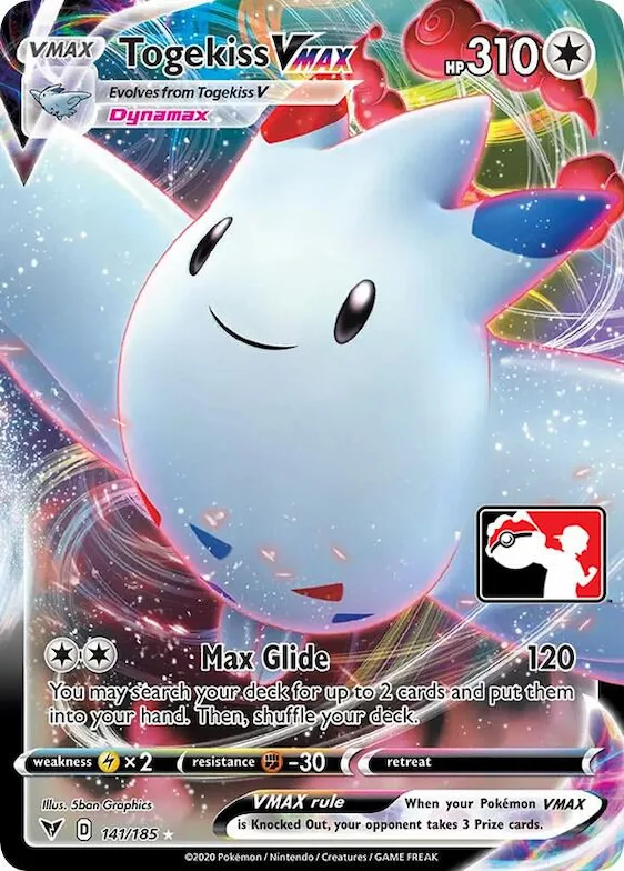 Togekiss VMAX #141 – Prize Pack Series Cards