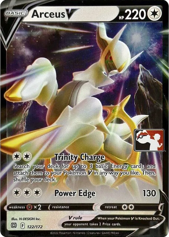 Arceus V #122 – Prize Pack Series Cards