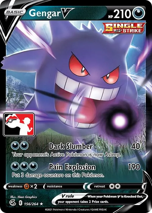 Gengar V #156 – Prize Pack Series Cards