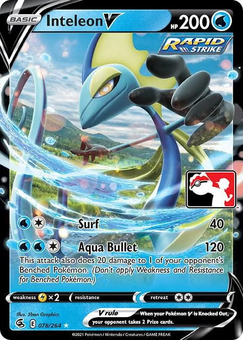 Inteleon V #78 – Prize Pack Series Cards