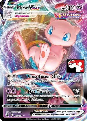 Mew VMAX #114 – Prize Pack Series Cards