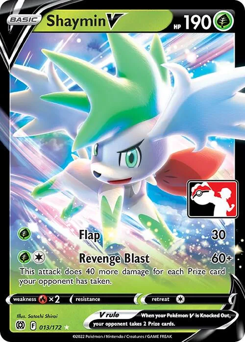 Shaymin V #13 – Prize Pack Series Cards