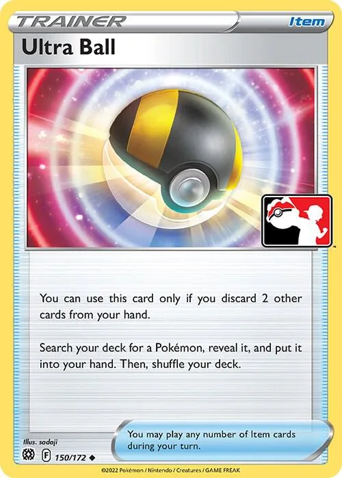 Ultra Ball #150 – Prize Pack Series Cards