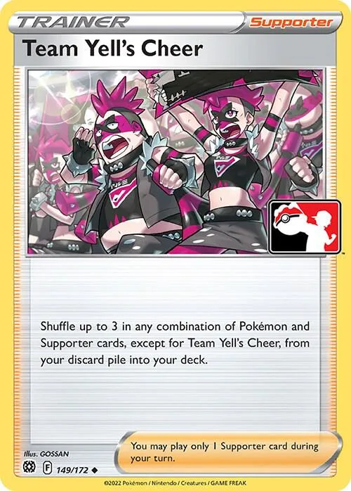 Team Yell's Cheer #149 – Prize Pack Series Cards