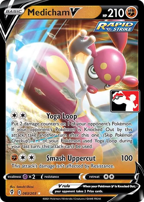 Medicham V #83 – Prize Pack Series Cards