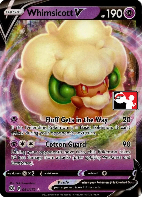 Whimsicott V - 160/172 #64 – Prize Pack Series Cards