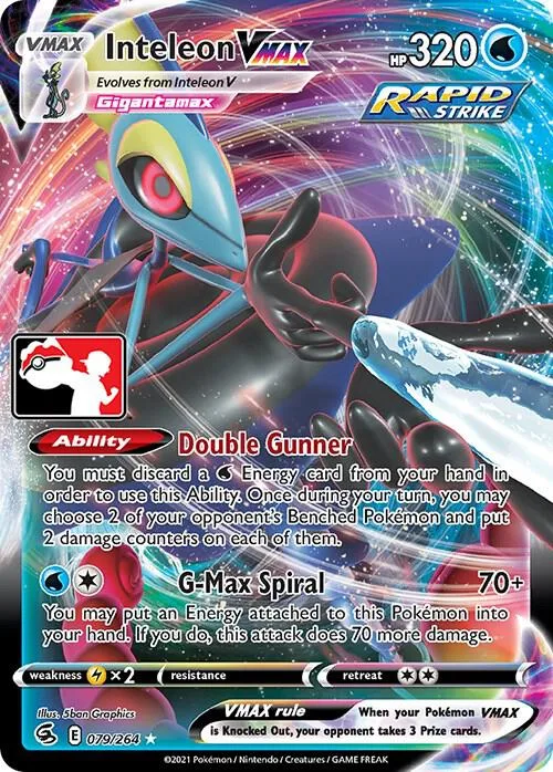 Inteleon VMAX #79 – Prize Pack Series Cards
