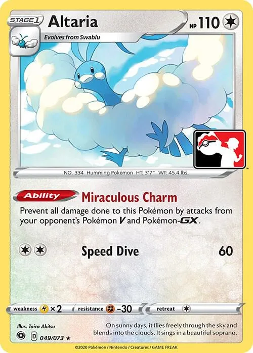 Altaria #49 – Prize Pack Series Cards