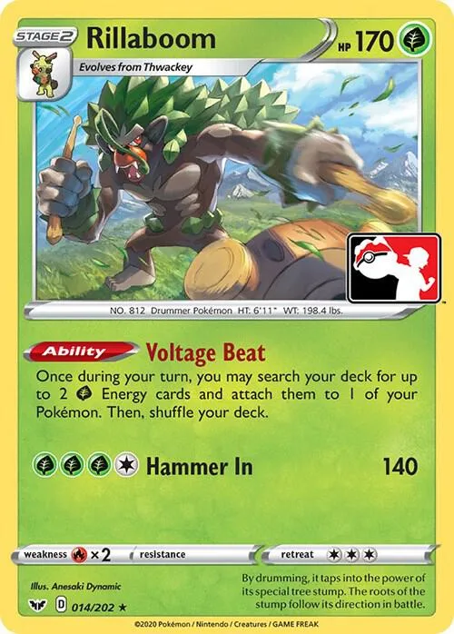 Rillaboom #14 – Prize Pack Series Cards
