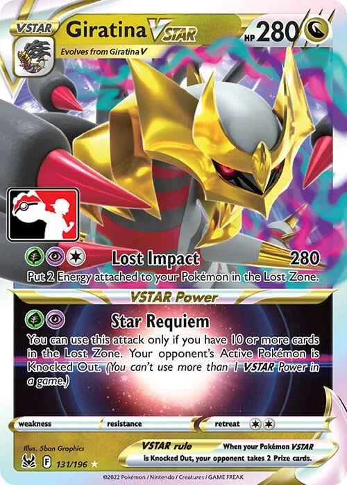 Giratina VSTAR #131 – Prize Pack Series Cards