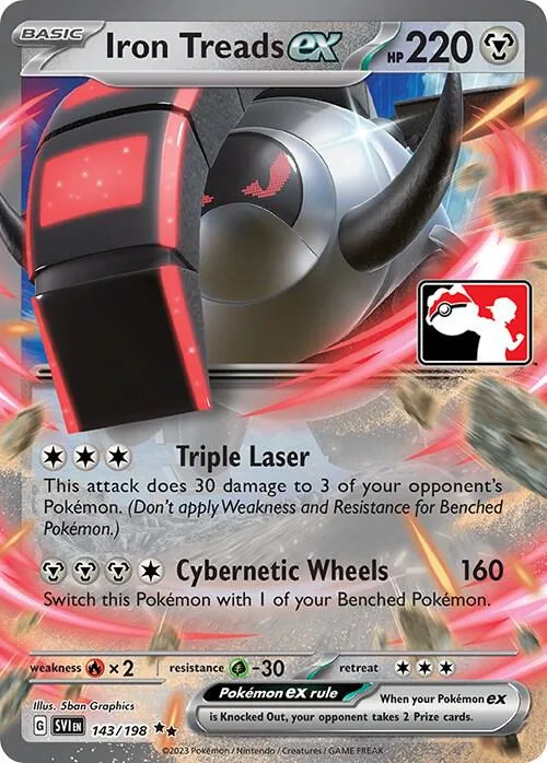 Iron Treads ex #143 – Prize Pack Series Cards