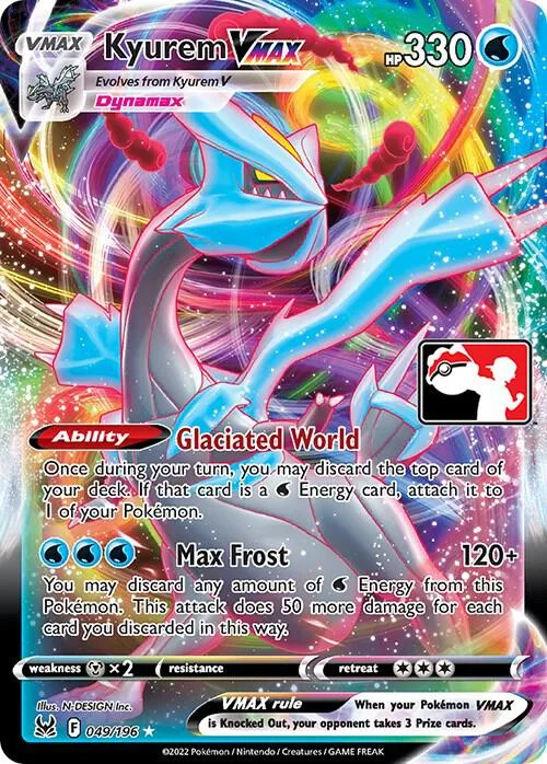 Kyurem VMAX #49 – Prize Pack Series Cards