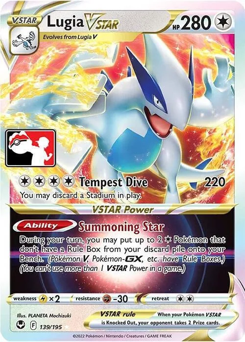 Lugia VSTAR #139 – Prize Pack Series Cards