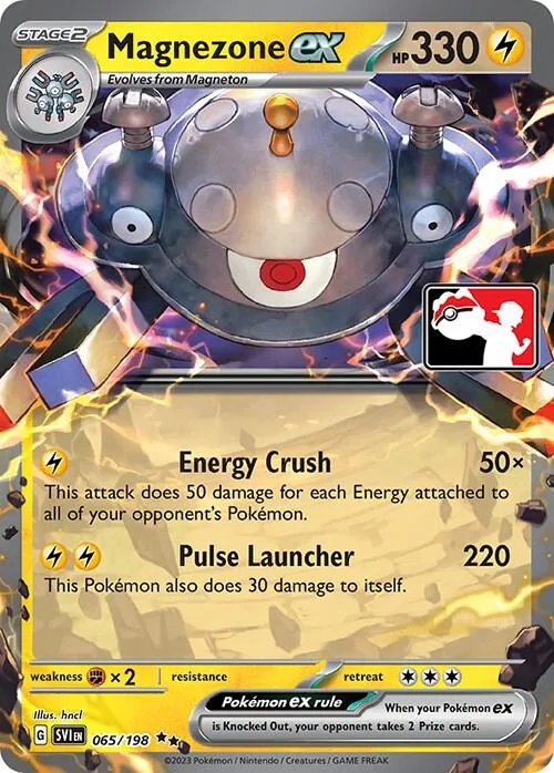 Magnezone ex #65 – Prize Pack Series Cards