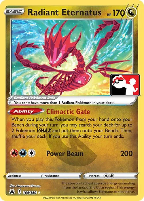 Radiant Eternatus #105 – Prize Pack Series Cards