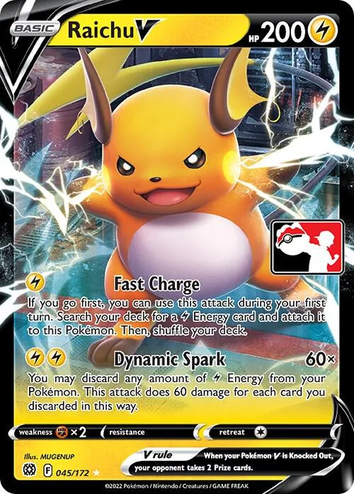 Raichu V #45 – Prize Pack Series Cards