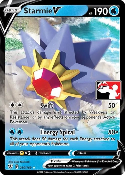 Starmie V #30 – Prize Pack Series Cards