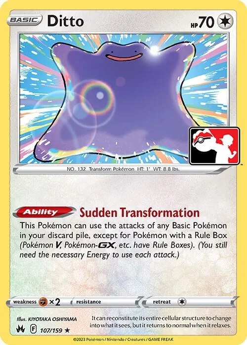 Ditto #107 – Prize Pack Series Cards