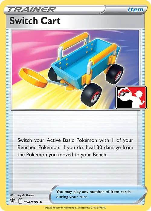 Switch Cart #154 – Prize Pack Series Cards