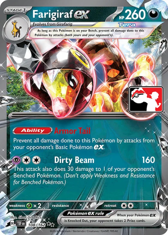 Farigiraf ex #108 – Prize Pack Series Cards