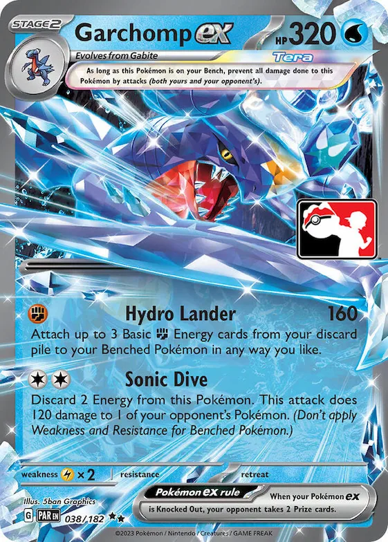 Garchomp ex #38 – Prize Pack Series Cards