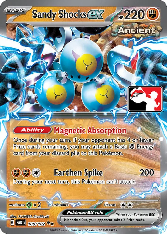 Sandy Shocks ex #108 – Prize Pack Series Cards