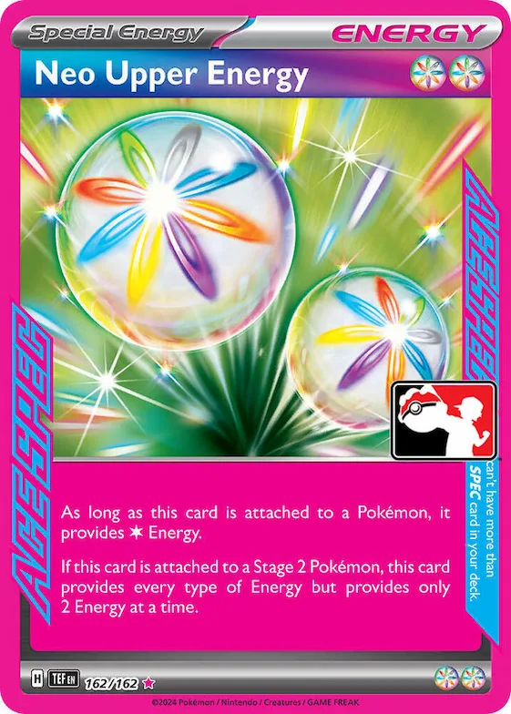 Neo Upper Energy #162 – Prize Pack Series Cards
