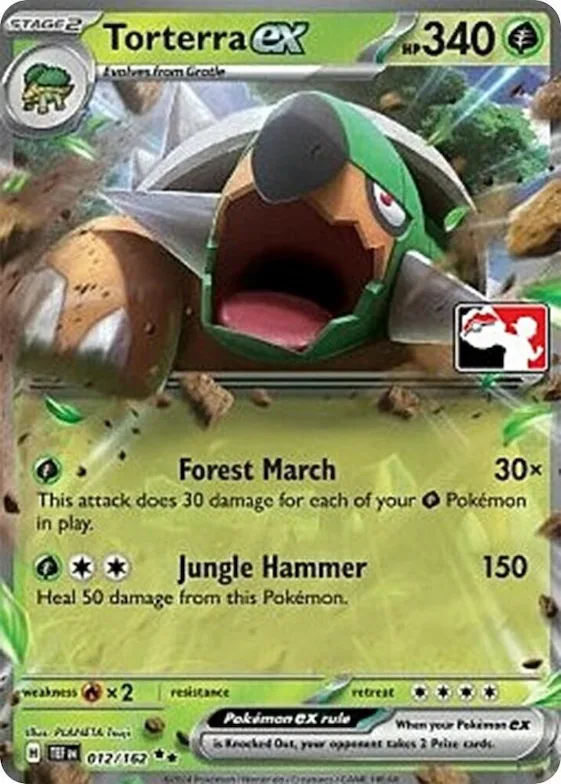 Torterra ex #12 – Prize Pack Series Cards