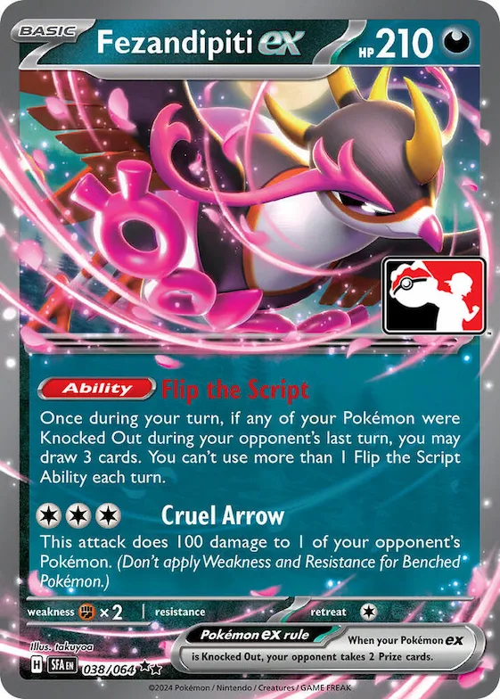 Fezandipiti ex #38 – Prize Pack Series Cards
