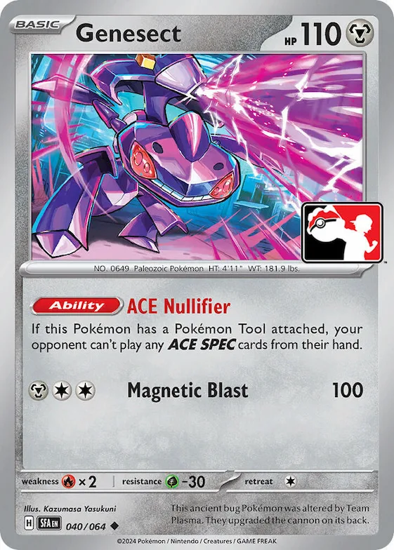 Genesect #40 – Prize Pack Series Cards