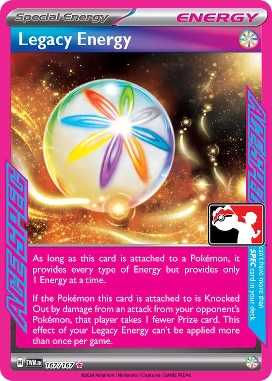 Legacy Energy #167 – Prize Pack Series Cards