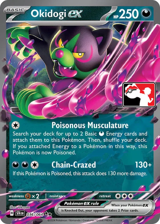Okidogi ex #36 – Prize Pack Series Cards