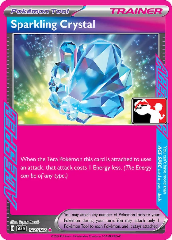 Sparkling Crystal #142 – Prize Pack Series Cards