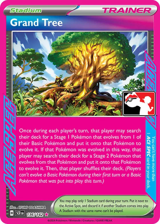 Grand Tree #136 – Prize Pack Series Cards