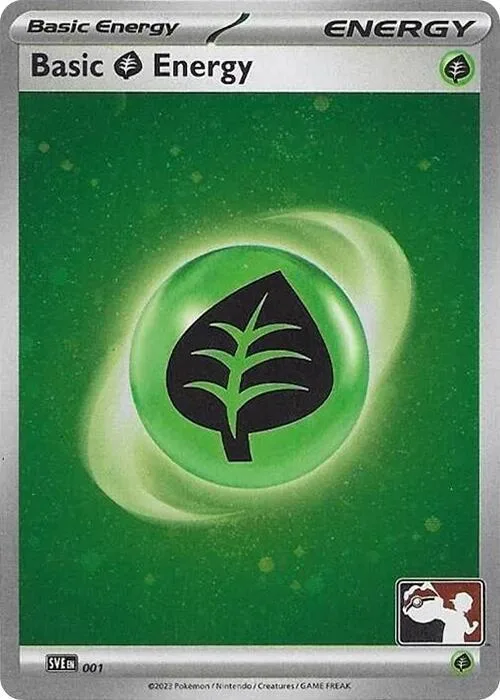 Basic Grass Energy - 001 (Cosmos Holo) #1 – Prize Pack Series Cards