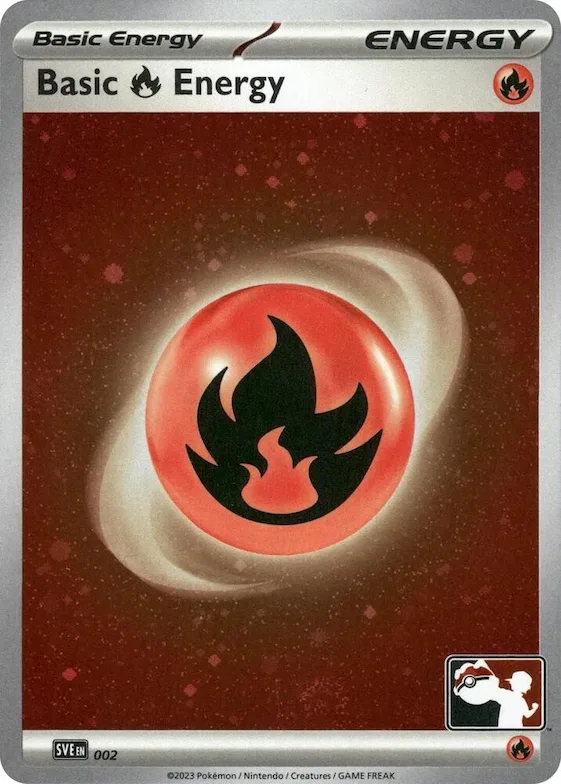 Basic Fire Energy - 002 (Cosmos Holo) #2 – Prize Pack Series Cards