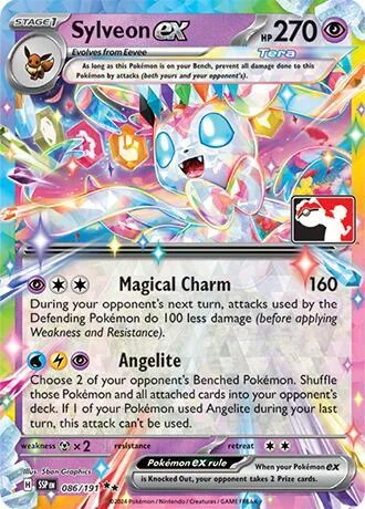 Sylveon ex #86 – Prize Pack Series Cards