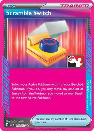 Scramble Switch #186 – Prize Pack Series Cards
