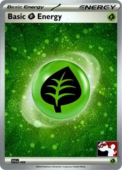 Basic Grass Energy - 009 (Cosmos Holo) #9 – Prize Pack Series Cards