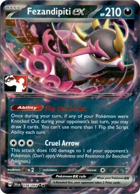 Fezandipiti ex (Series 7) #38 – Prize Pack Series Cards