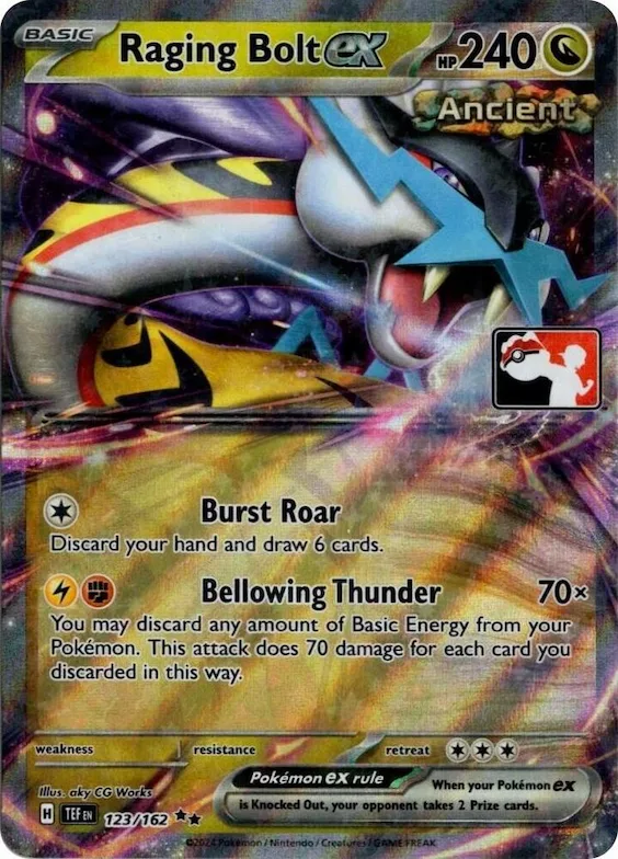 Raging Bolt ex (Prize Pack Series 5) #123 – Prize Pack Series Cards