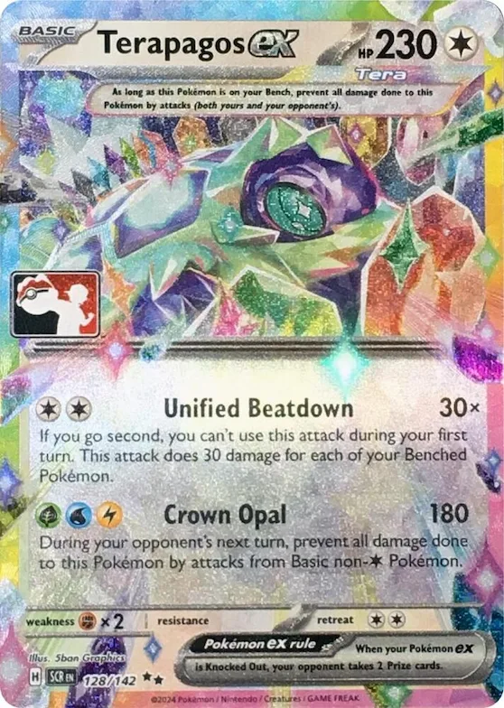 Terapagos ex (Series 7) #128 – Prize Pack Series Cards