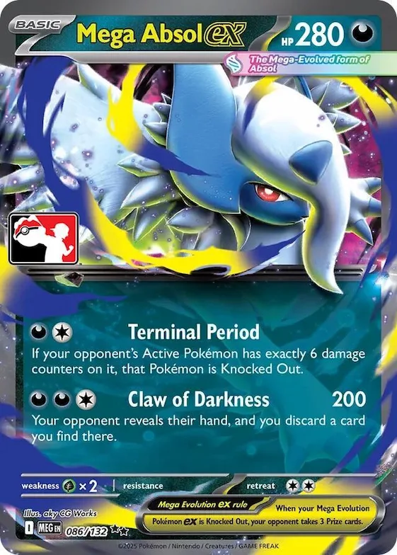 Mega Absol ex #86 – Prize Pack Series Cards