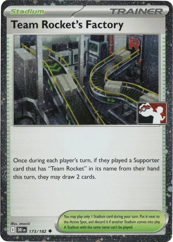 Team Rocket's Factory #173 – Prize Pack Series Cards