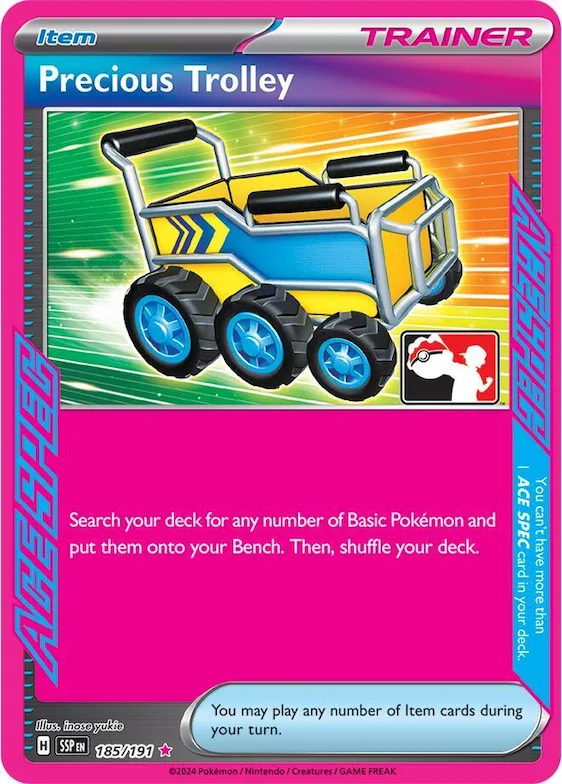 Precious Trolley #185 – Prize Pack Series Cards