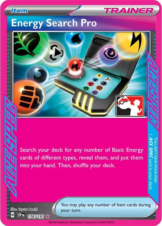 Energy Search Pro #176 – Prize Pack Series Cards