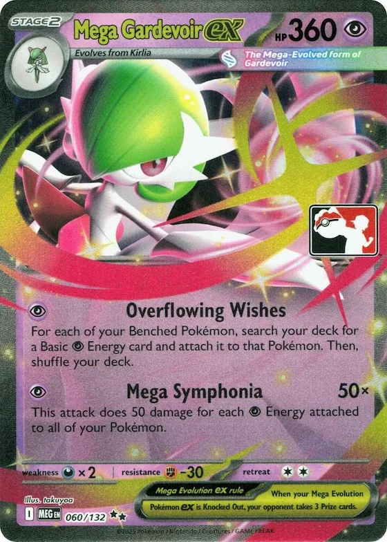 Mega Gardevoir ex #60 – Prize Pack Series Cards