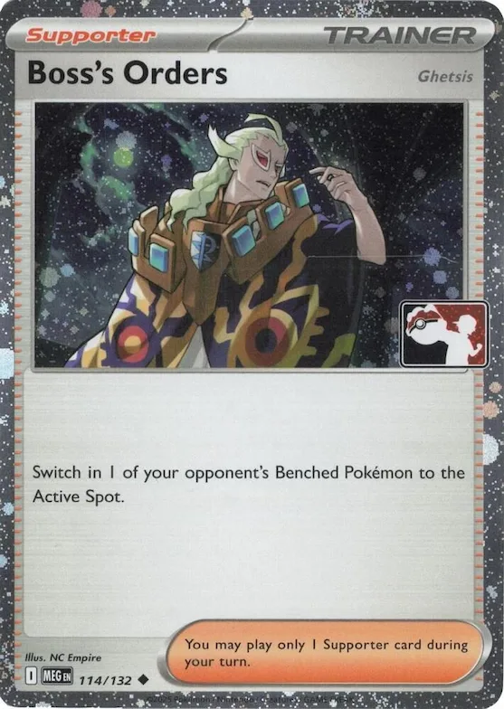 Boss's Orders #114 – Prize Pack Series Cards
