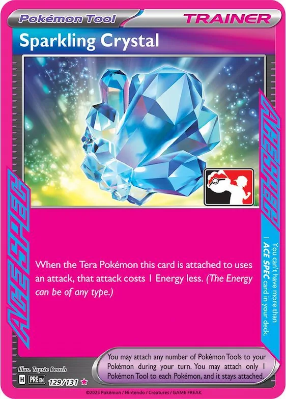 Sparkling Crystal #129 – Prize Pack Series Cards