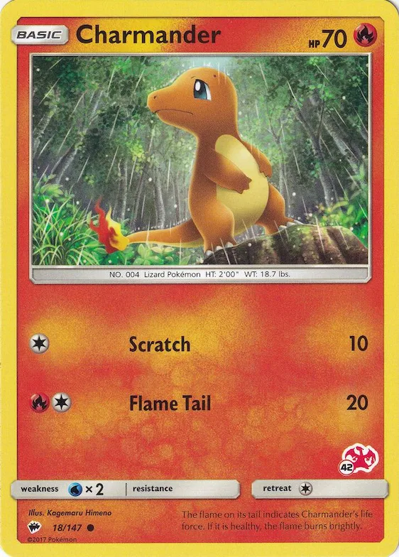 Charmander (#42 Charizard Stamped) #18 – Battle Academy